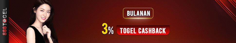 888Togel Cashback Toto Togel 3% Tanpa Batas